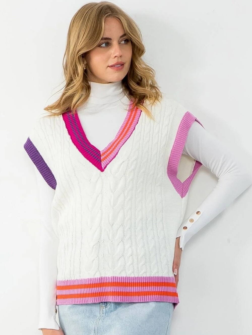 Women's Wild Fable Sweater Vest Sz Large